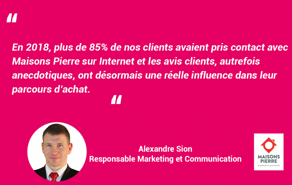 Maisons Pierre choisit immodvisor comme solution d’avis clients