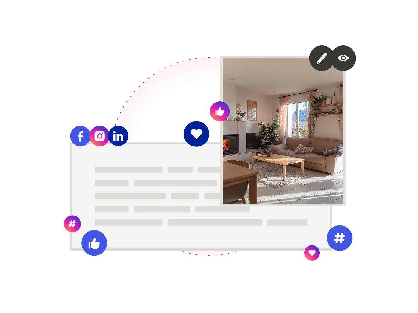 Illustration inspiration IA maison neuve