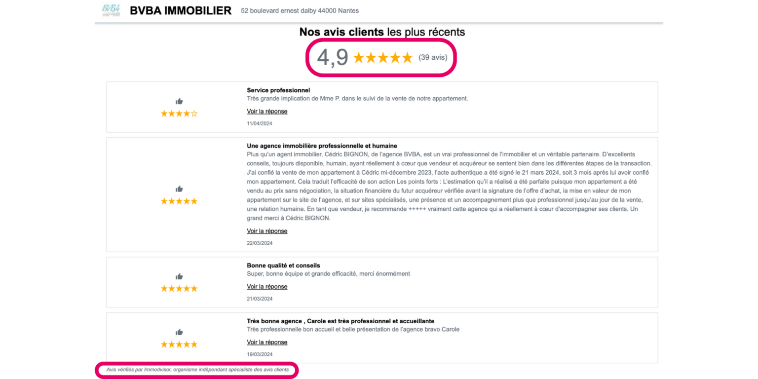 Avis sur Ouest France Immo