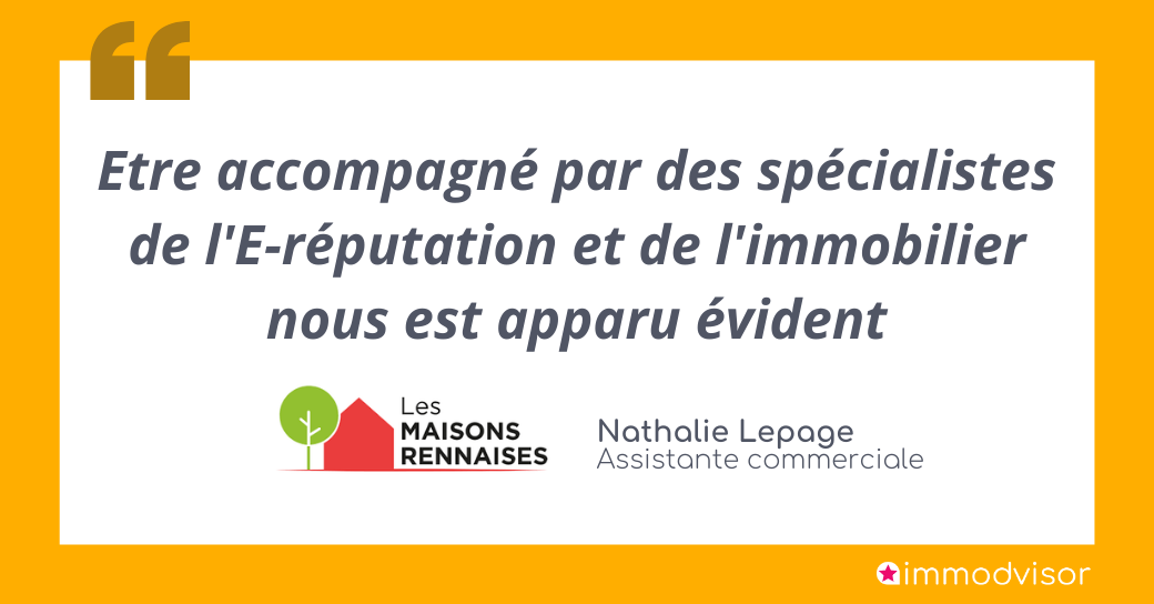 témoignage client immodvisor