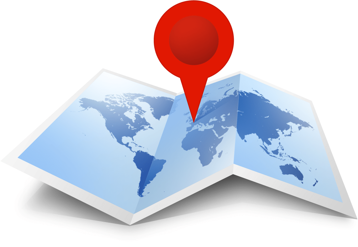 illustration carte localisation