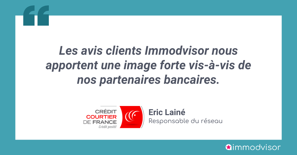 temoignage immodvisor credit courtier de france