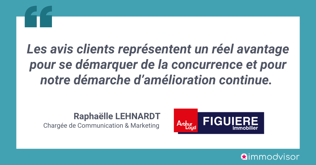 Visuel témoignage arthur loyd immodvisor