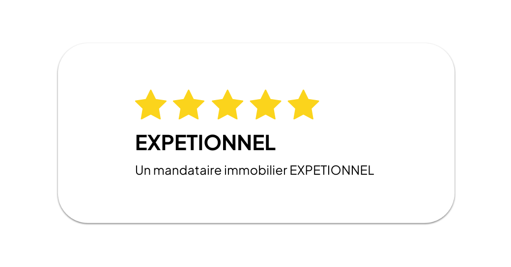 Avis client positif - Expetionnel