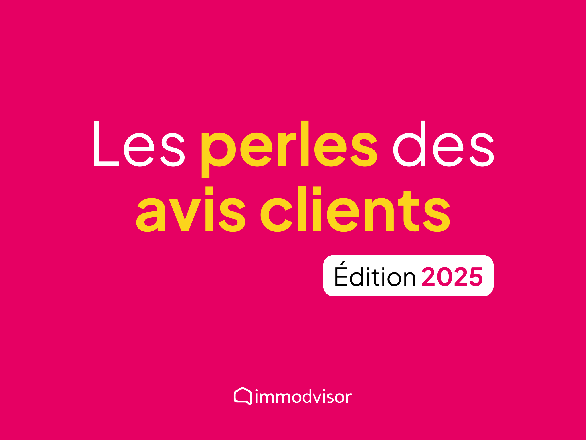 Avis client positif - Perles des avis clients