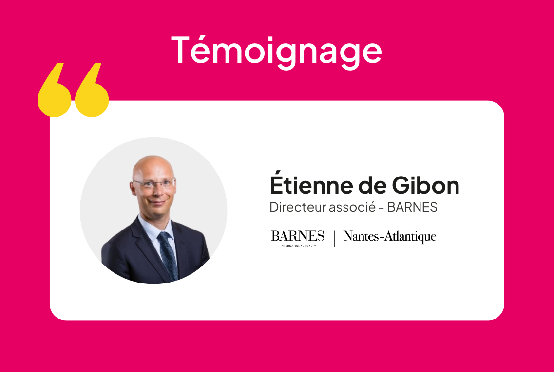Témoignage Etienne de Gibon - Barnes Nantes Atlantique
