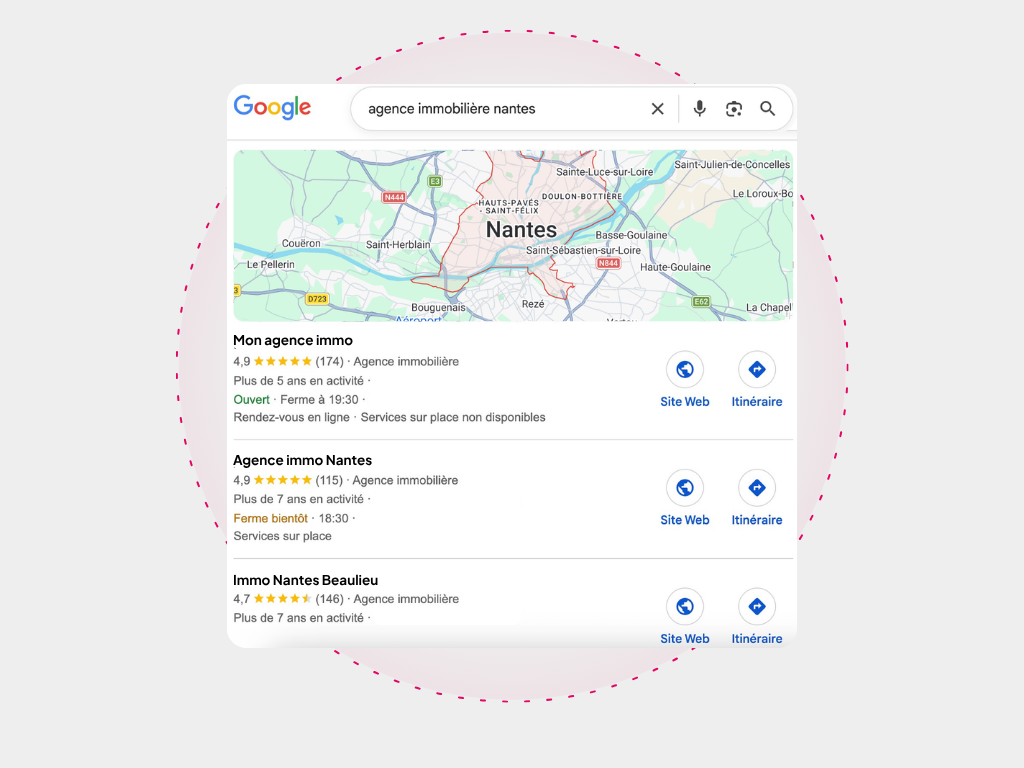 Aperçu Pack Local Google